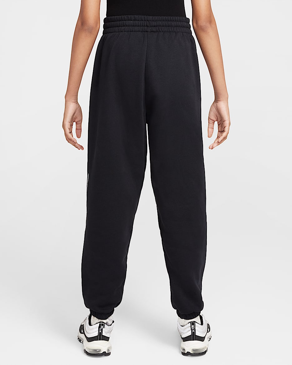 Nike Sportswear Club Fleece Older Kids Girls Loose Trousers